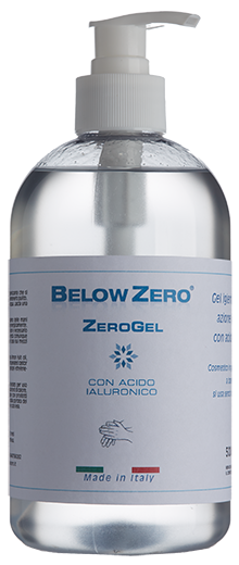 gel igienizzante Below Zero